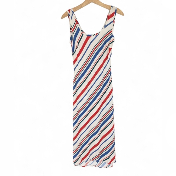 Emerson Fry Dresses & Skirts - Emerson Fry Womens Striped Midi Dress Small